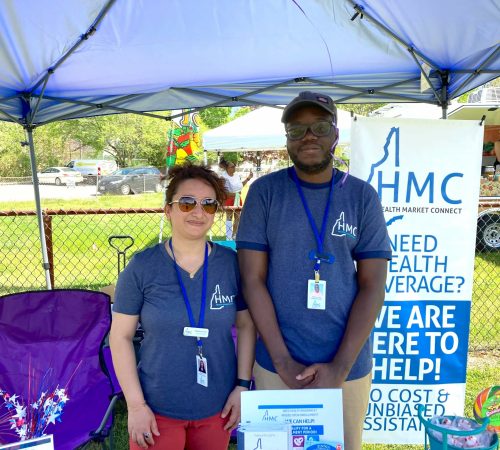 health market connect nh at an outdoor event